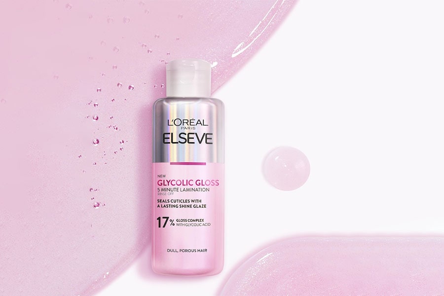 Ламиниране с изглаждащ ефект Elseve Glycolic Gloss